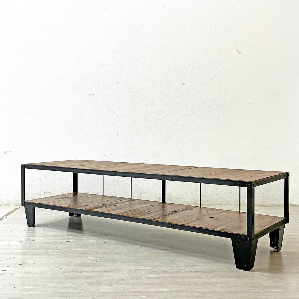 【祖師ヶ谷大蔵店】ジャーナルスタンダードファニチャー Journal Standard Furniture カルビ CALVI TVボード L サイズ AVボード 古材×アイアン 買取させていただきました。