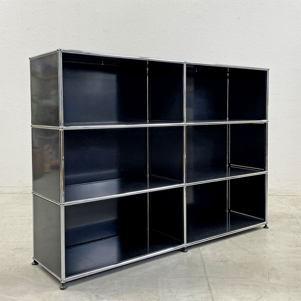 【登戸BASE EC店】ユーエスエムハラー USM Haller モジュラーファニチャー ハラーシステム 2列3段 ブックシェルフ キャビネット グラファイトブラック買取させていただきました。