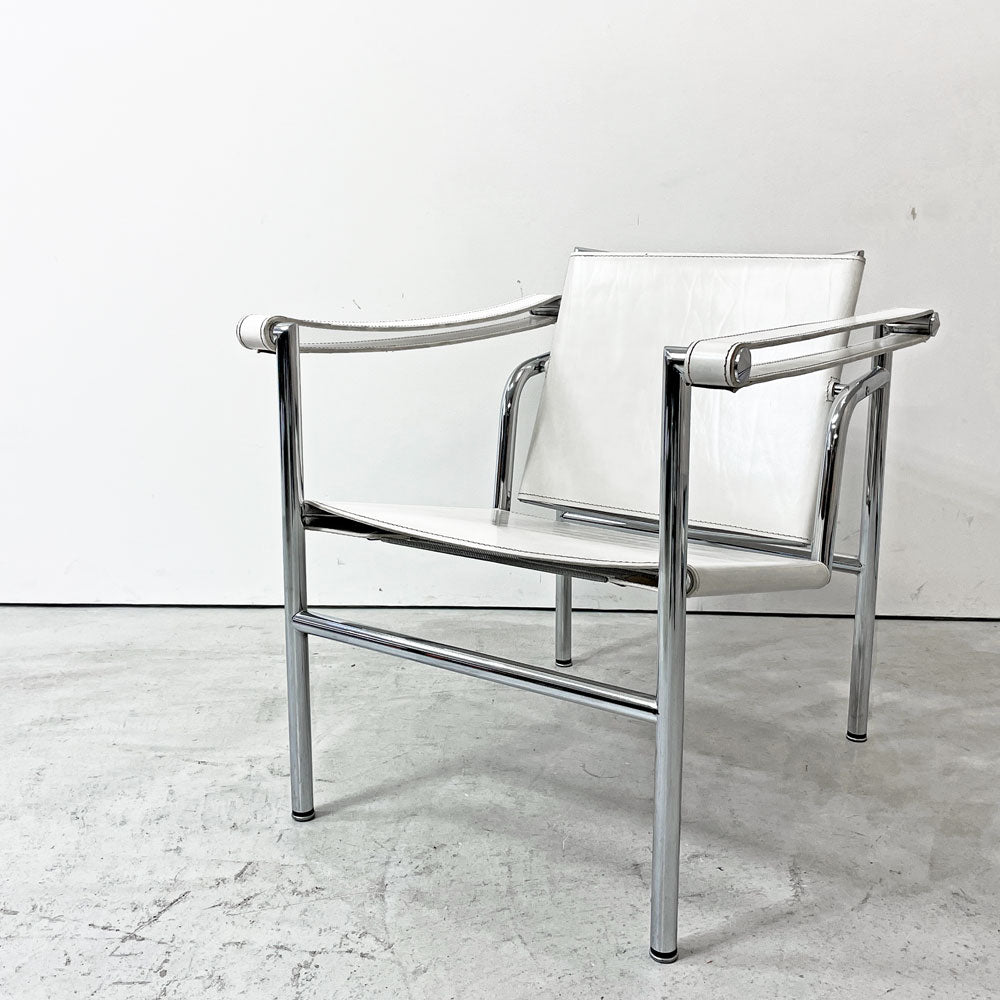 【祖師ヶ谷大蔵店】ル・コルビュジェ Le Corbusier LC1 スリングチェア ホワイトレザー 名作家具 リプロダクト品 買取させていただきました。