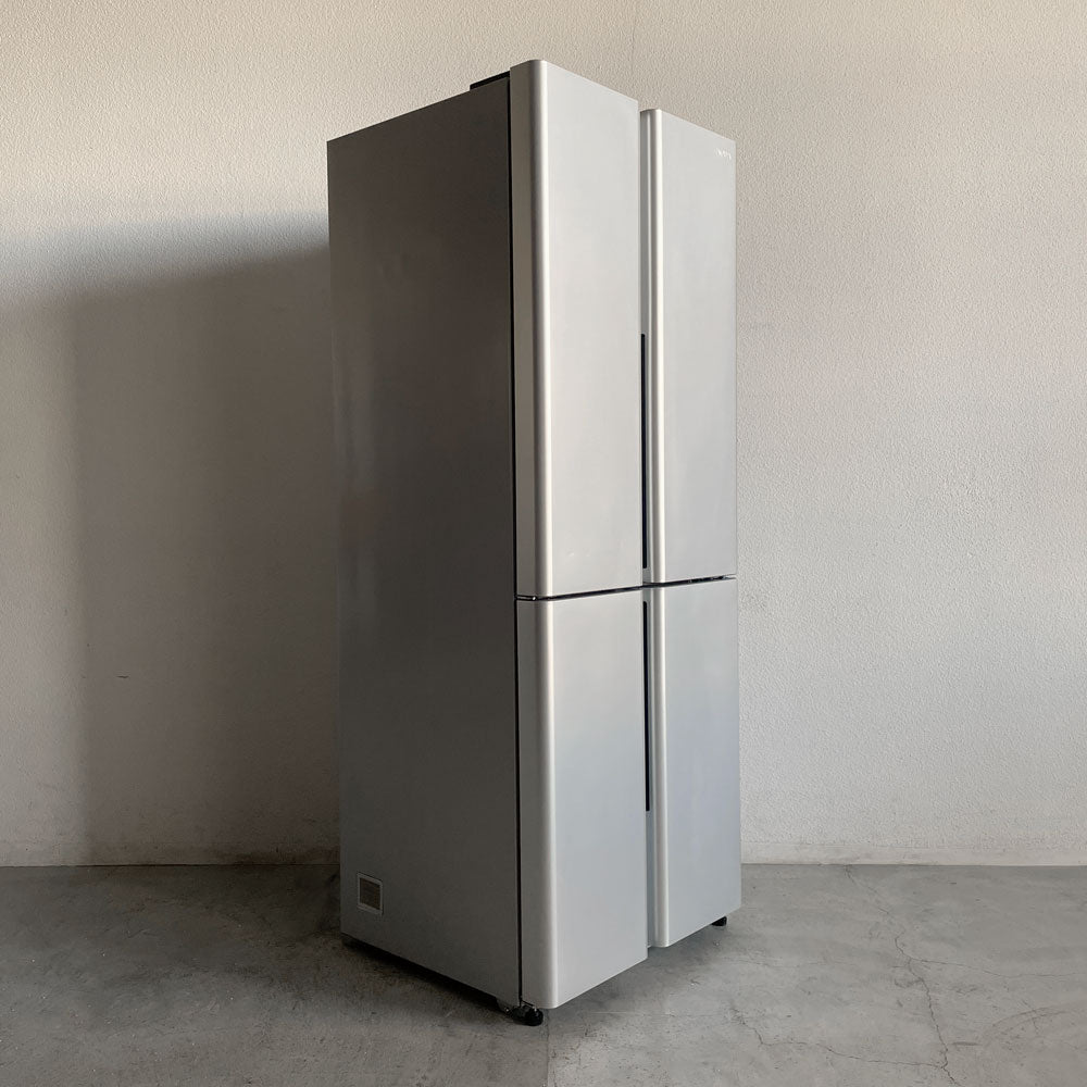 【登戸BASE店】アクア AQUA フレンチドアタイプ 420L 冷凍冷蔵庫 AQR-TZ42K 2021年製 深澤直人 グッドデザイン ボトムフリーザー 参考価格286,000円の品 買取させていただきました。