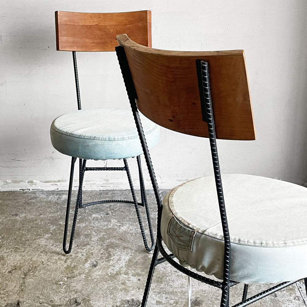 【自由が丘店】ディーボディ d-Bodhi カンパーニャ チェア デニム CAMPAGNA CHAIR ダイニングチェア チーク古材×アイアンレッグ 買取させていただきました。