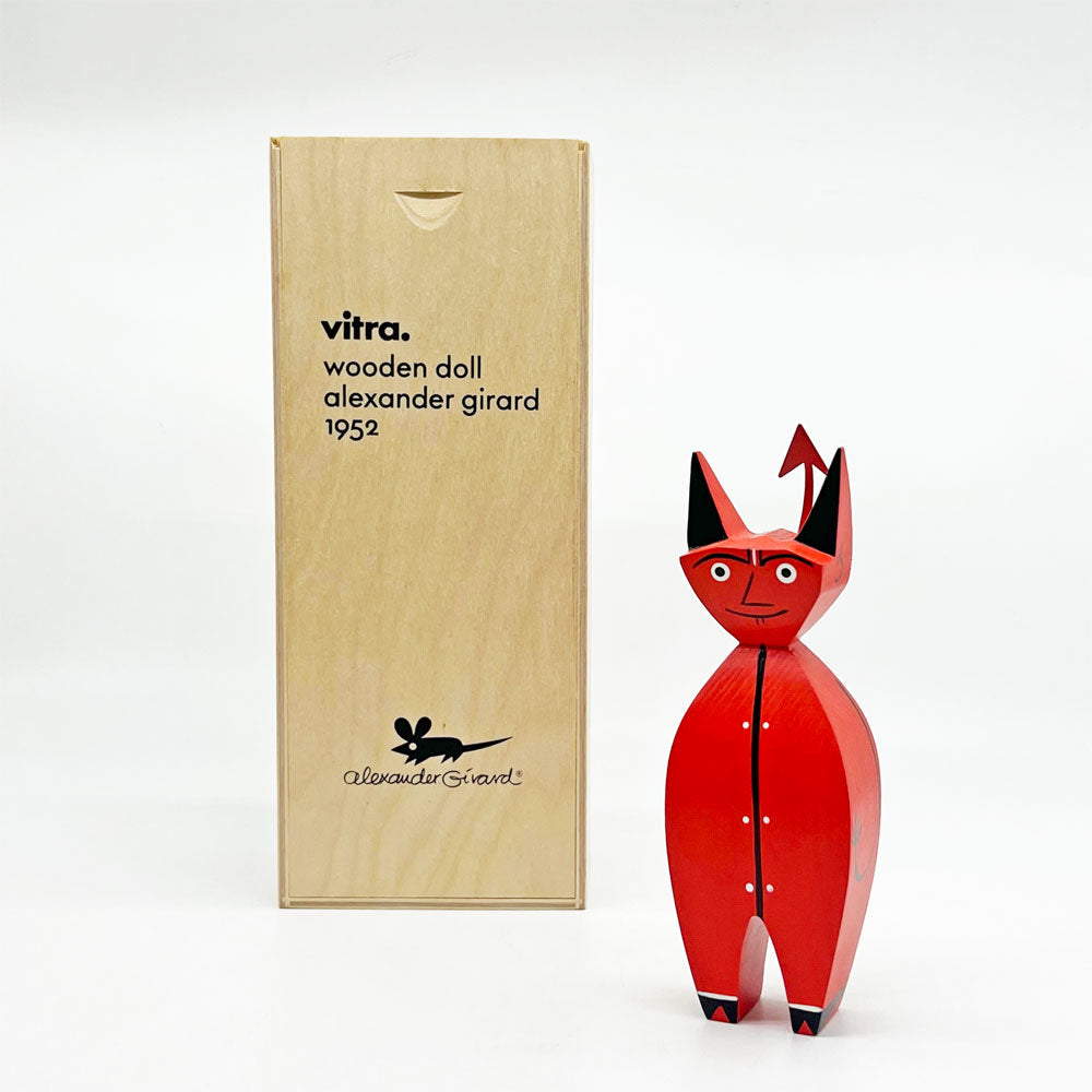 【祖師ヶ谷大蔵店】ヴィトラ vitra ウッデンドール Wooden Dolls リトルデビル Little Devil 木製オブジェ モミ材 ハンドクラフト アレキサンダー・ジラード 箱付き 買取させていただきました。