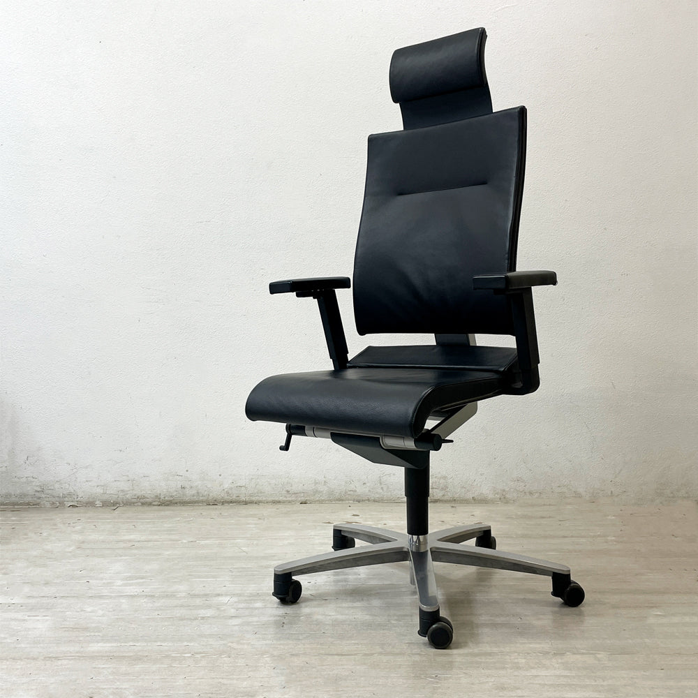 【祖師ヶ谷大蔵店】ウィルクハーン Wilkhahn ソリス Solis ハイバック アームチェア デスクチェア ヘッドレスト付き 背もたれ昇降 フローリング用ソフトキャスター オフィス ドイツ 買取させていただきました。