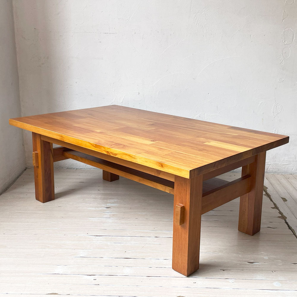 【下北沢店】ウニコ unico ブレス BREATH ローテーブル チーク無垢材 センターテーブル コーヒーテーブル リビングテーブル W95cm 希少廃番 買取させていただきました。