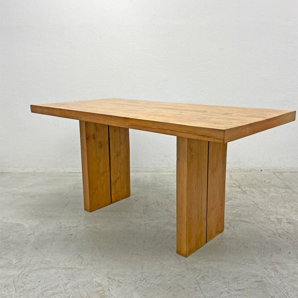 【登戸BASE店】チーク 無垢材 teak wood ハイテーブル カウンター OLD JAVA アジアン スタイル 店舗什器 買取させていただきました。