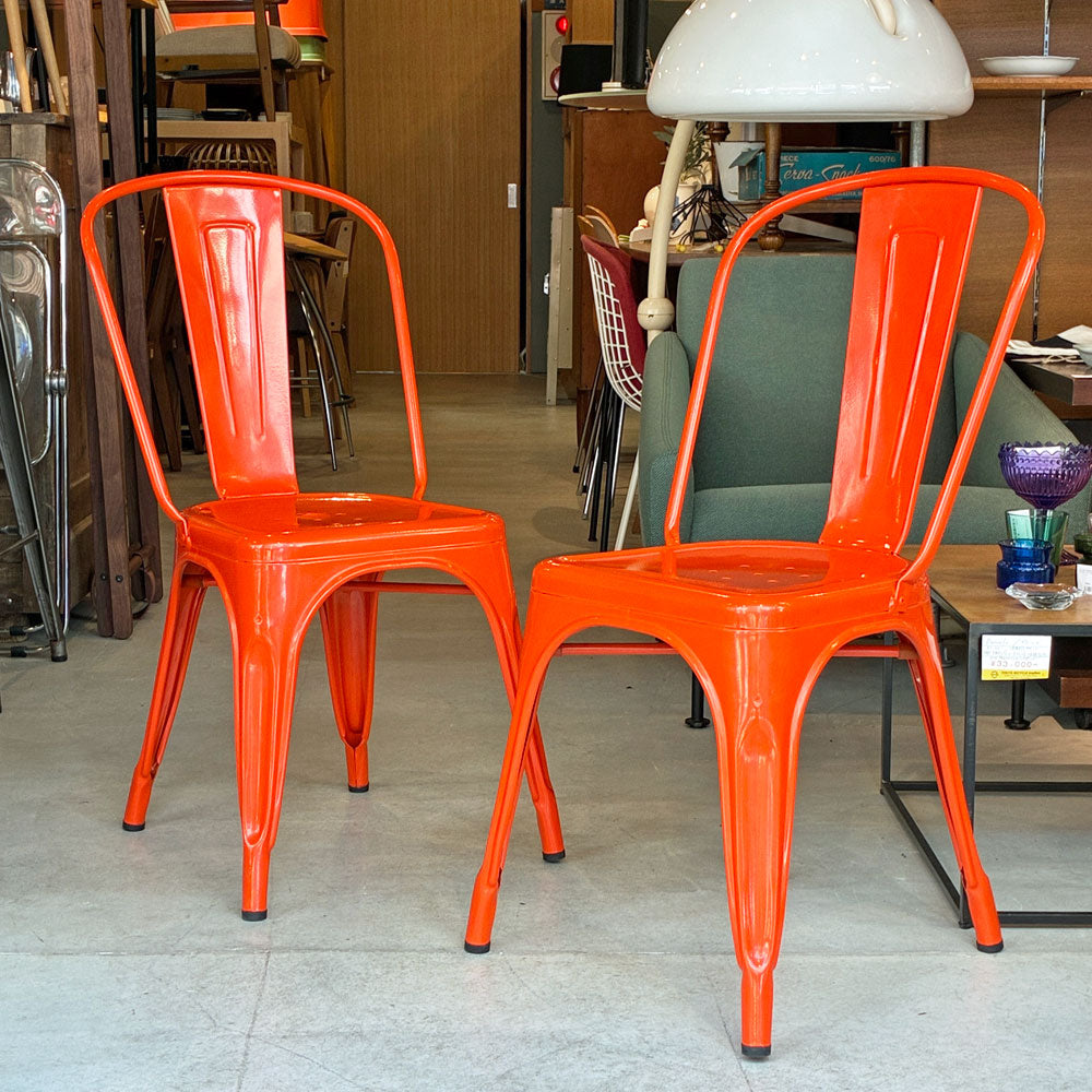 トリックス TOLIX エーチェア A-chair ダイニングチェア スタッキングチェア グザビエ・ポシャール Xavier Pauchard フランス ～カフェカルチャーを支えたクラシックチェア～