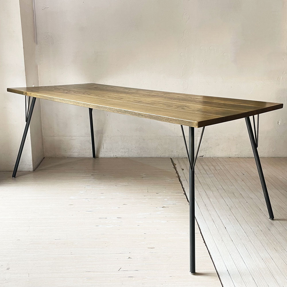 【下北沢店】ジャーナルスタンダードファニチャー j.s.F シノン CHINON ダイニングテーブル DINING TABLE 杉古材 W180 インダストリアルテイスト 買取させていただきました。