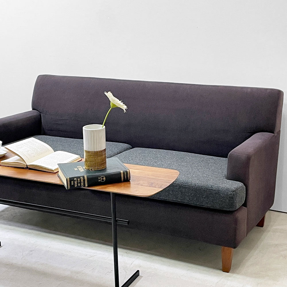 パシフィックファニチャーサービス Pacific Furniture Service P.F.S スタンダードA STANDARD A 2シーターソファ 2Pソファ パープル × グレー 座面張替品 ～彩りの中心点～