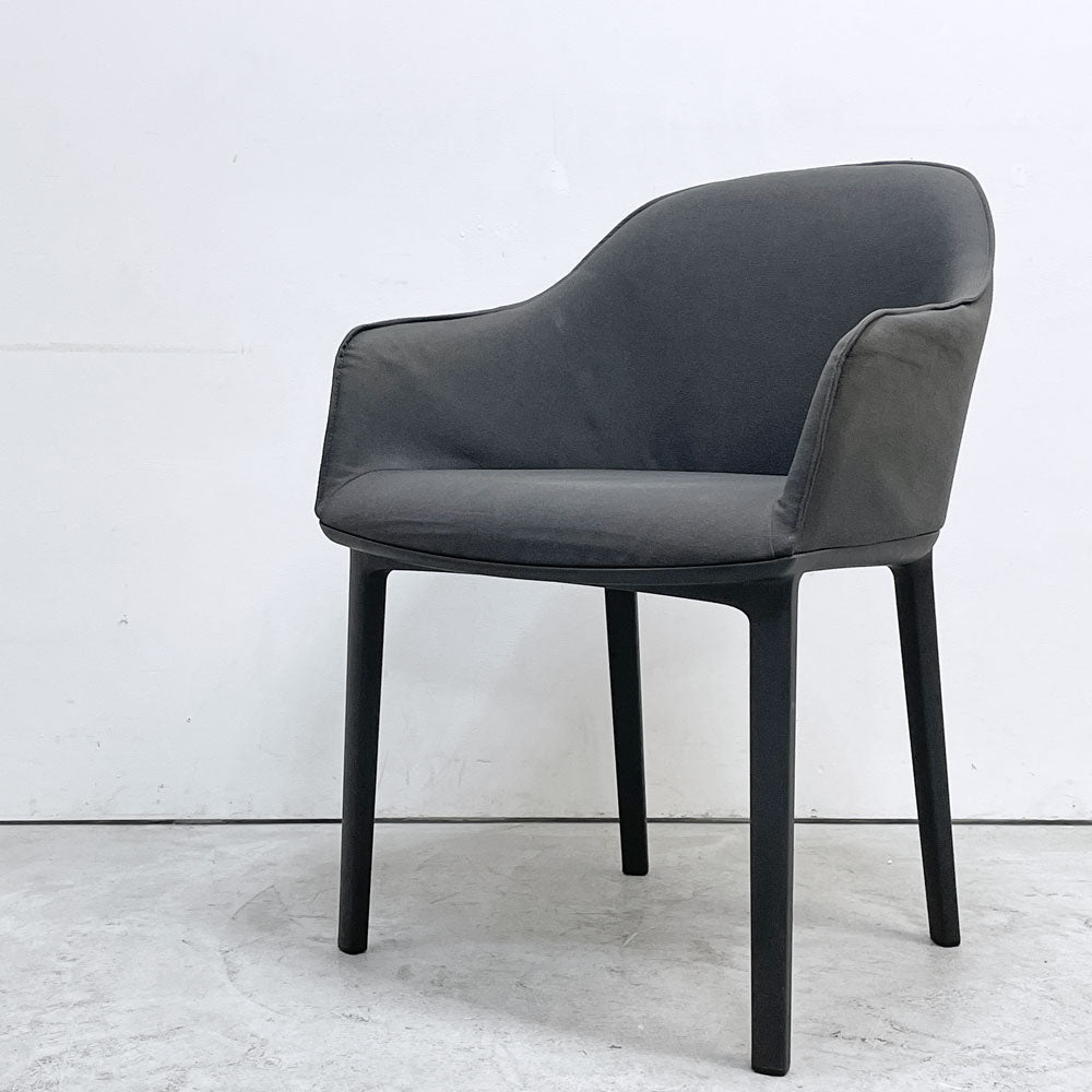 【祖師ヶ谷大蔵店】ヴィトラ Vitra ソフトシェル SOFTSHELL アームチェア 4レッグベース ロナン＆エルワン・ブルレック ダークグレー 定価111,100円  買取させていただきました。