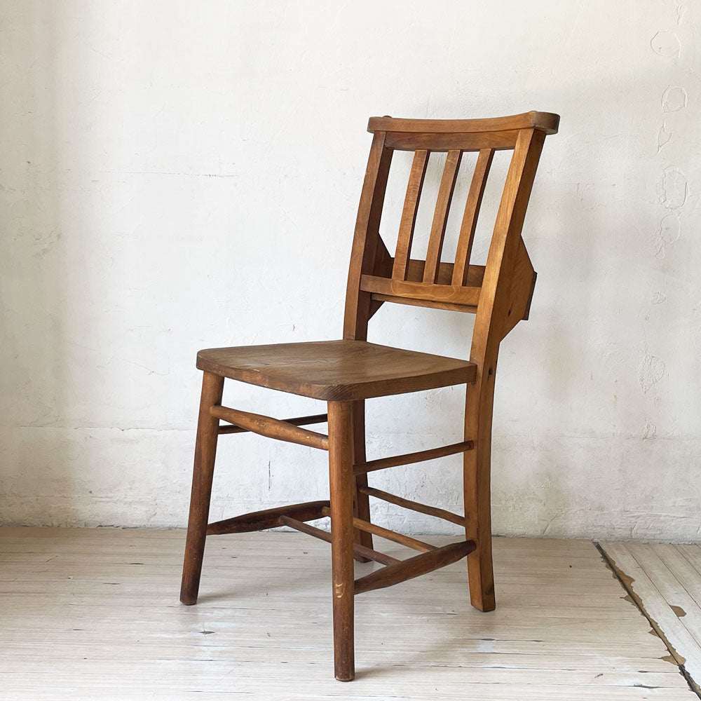 【下北沢店】UKビンテージ チャーチチェア Church Chair 教会椅子 バイブルボックス 英国 古道具 Vintage 買取させていただきました。