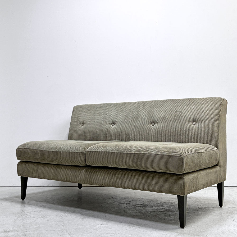 【祖師ヶ谷大蔵店】クラッシュゲート CRASHGATE ノットアンティークス Knot Antiques グレス GRESS 2人掛けソファ コーデュロイ 肘なし 鉄脚 W140cm 関家具 定価￥75.900- 買取させていただきました。