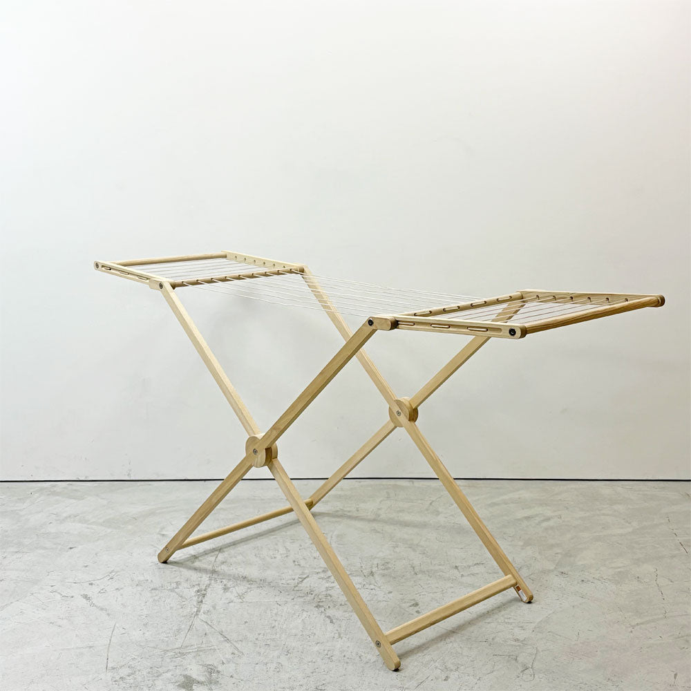 【祖師ヶ谷大蔵店】サイド バイ サイド SIDE BY SIDE ママ MAMA クローズドライヤー CLOTHES DRYER アッシュ無垢材 折り畳み ランドリーラック 洗濯物干し ドイツ 買取させていただきました。