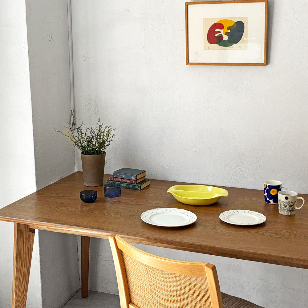 ウニコ unico ディフェ ダイニングテーブル DIFE Dining table 150 オーク材無垢材～人とご飯の間に