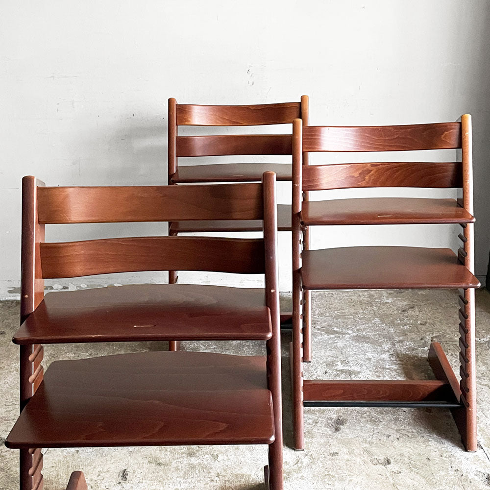 【自由が丘店】ストッケ STOKKE トリップトラップ TRIPP TRAPP ベビーチェア キッズチェア S/N5 ＆ S/N3～ ブラウン ノルウェー 北欧家具 買取させていただきました。