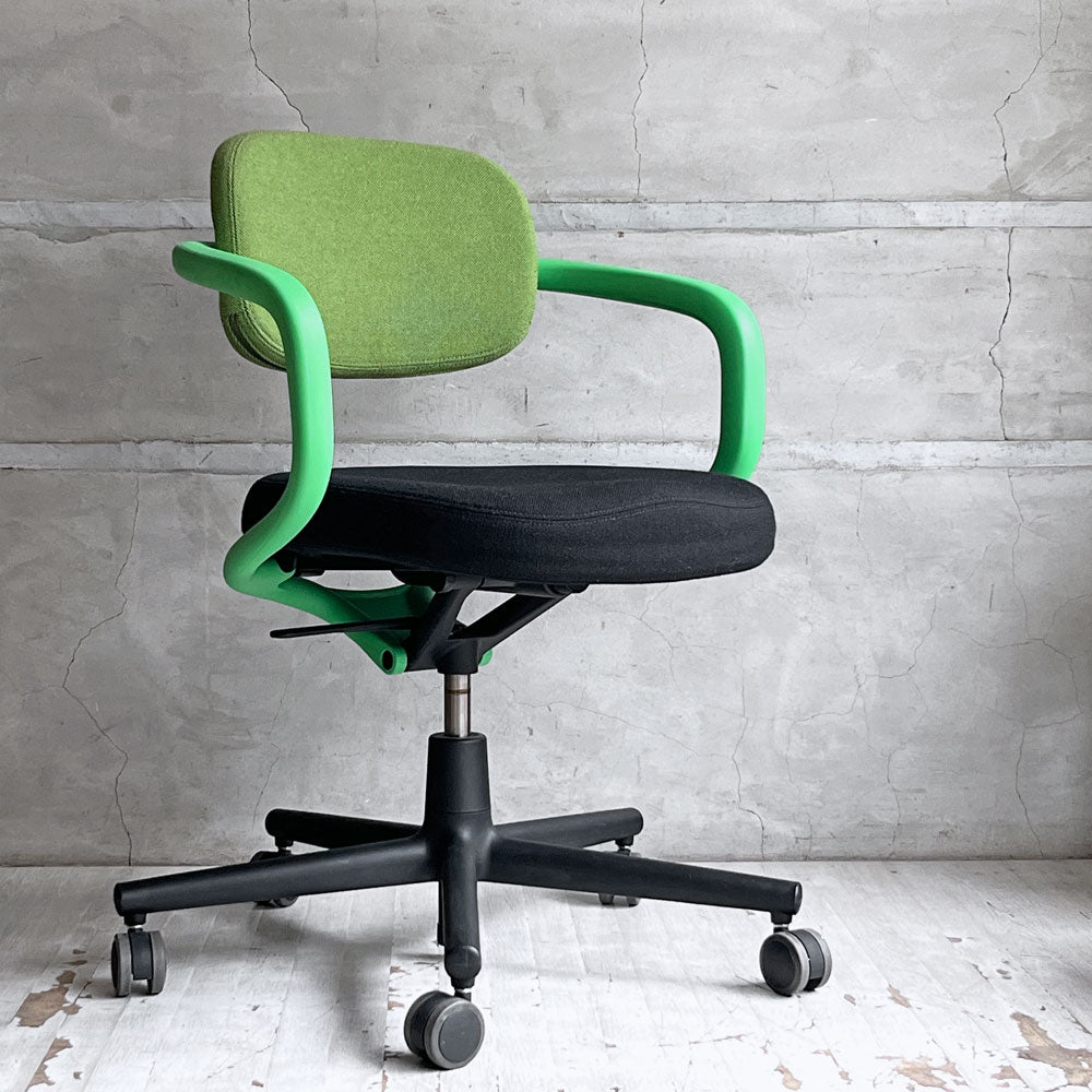 【学芸大学店】ヴィトラ vitra オールスター Allstar オフィスチェア デスクチェア グリーン × ブラック  ファブリック コンスタンチン・グルチッ 買取させていただきました。