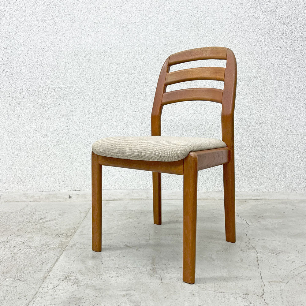 【登戸BASE店】デューロン dyrlund ダイニングチェア チーク材 無垢材 ファブリック デンマーク ビンテージ買取させていただきました。