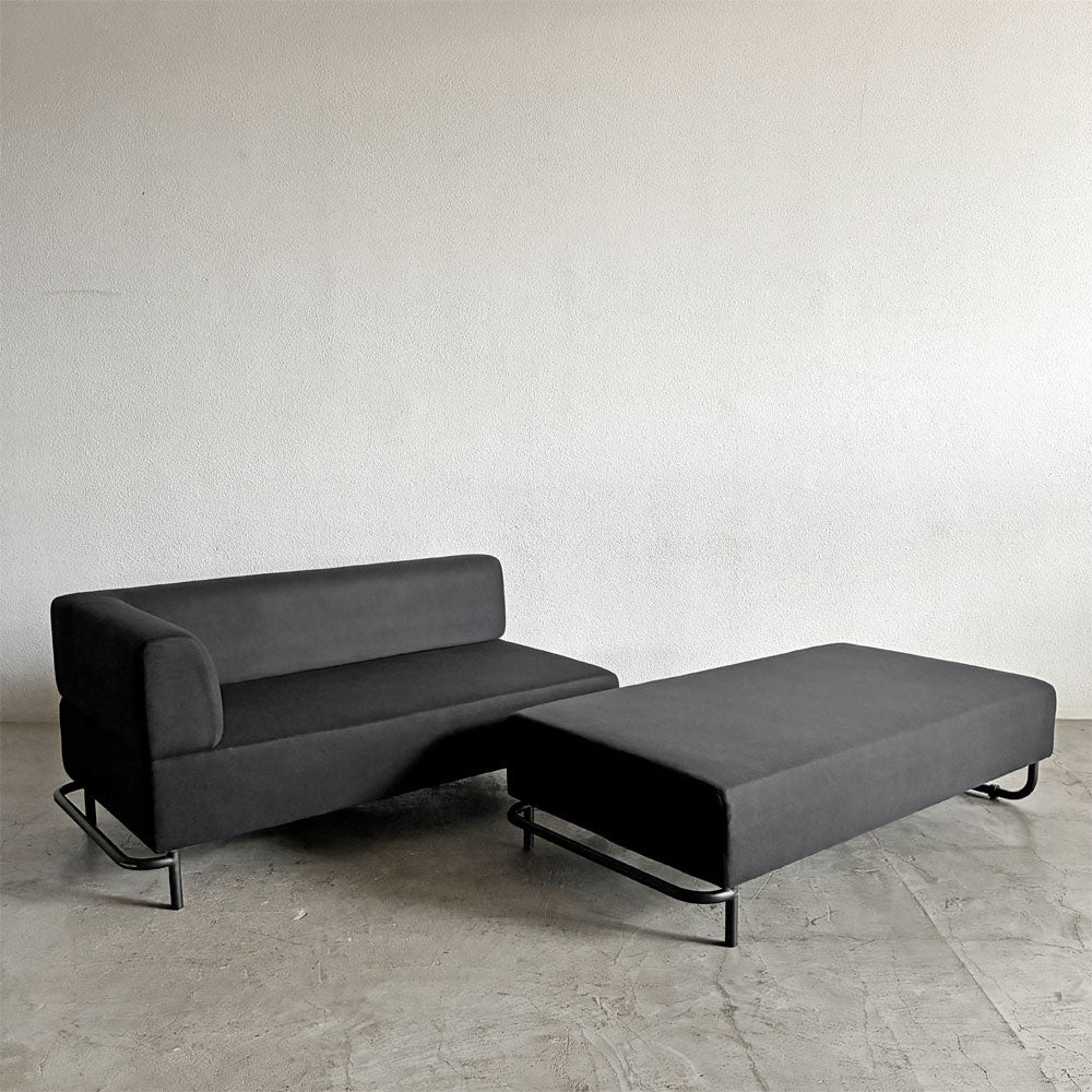 【登戸BASE店】アクタス ACTUS オウンエス OWN-S フラットソファ & シングルアームソファ W145cm スチール脚 カバー欠品 計2点 買取させていただきました。