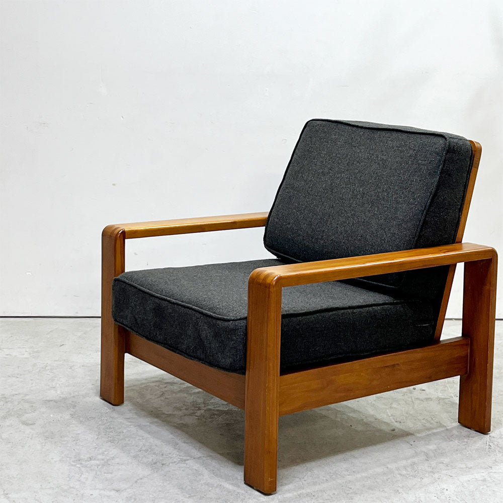 【祖師ヶ谷大蔵店】スキャンティーク SCANTEAK 1Pソファ 1シーター 1人掛け チーク無垢材 ファブリック 替えカバー付き 北欧スタイル 買取させていただきました。