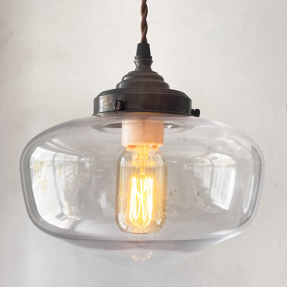 【下北沢店】アルケストラ ARKESTRA スクールシェードランプ School Shade Lamp ペンダントライト 真鍮 ガラス 店舗什器 買取させていただきました。