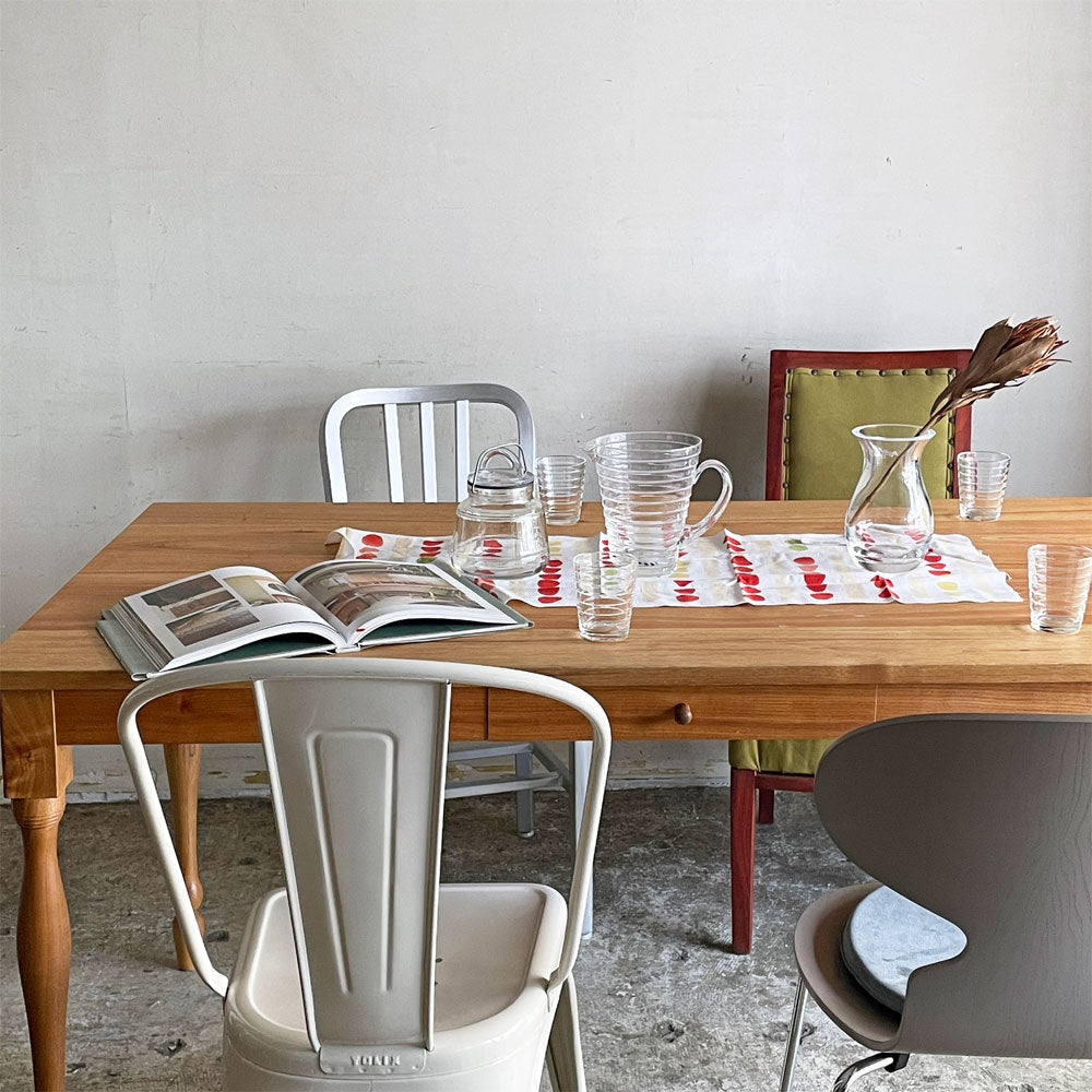 【自由が丘店】ハナレ木 HANALEGI フィールドテーブル Field table ダイニングテーブル オニグルミ材 W150cm ドロワー 挽き物脚 クラフトファニチャー 買取させていただきました。