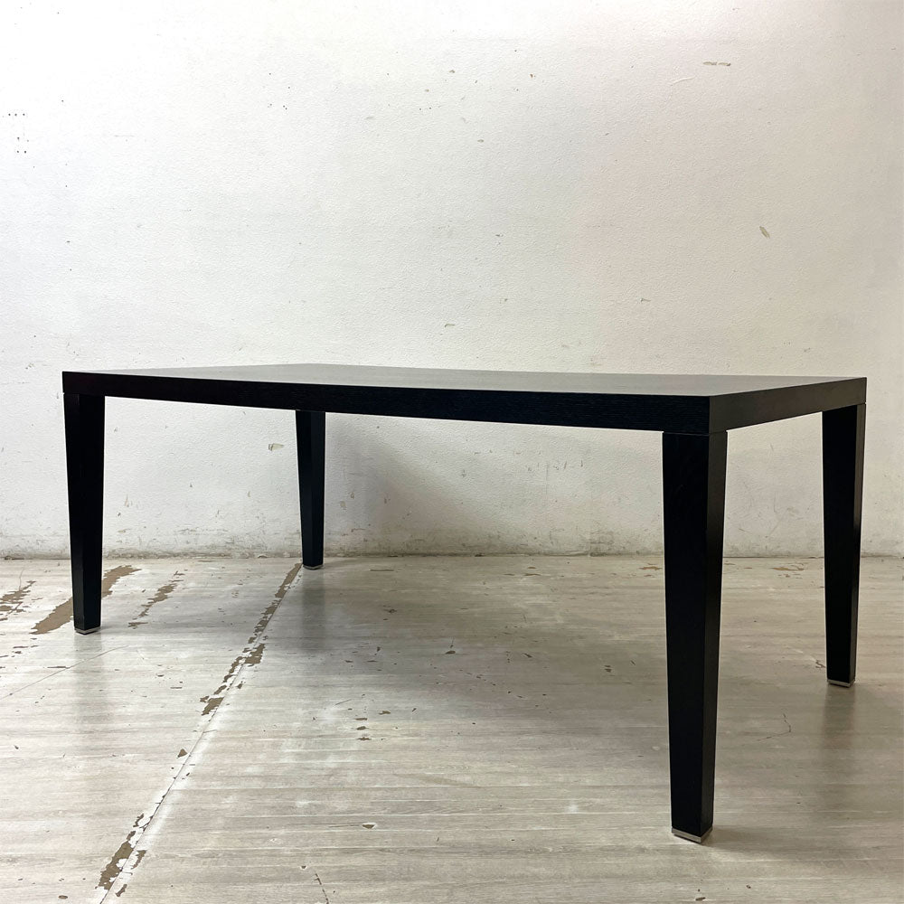 【祖師ヶ谷大蔵店】ヴィットマン Wittmann ダイニングテーブル W180cm ブラック モダンスタイル オーストリア 買取させていただきました。