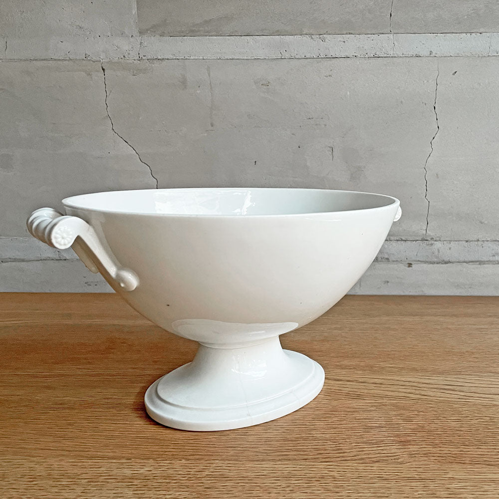 【学芸大学店】ベルギービンテージ Belgian Vintage スーピエール スープチュリーン スープ鍋 陶器 アンティーク アイボリー テーブルウェア ♪ 買取させていただきました。