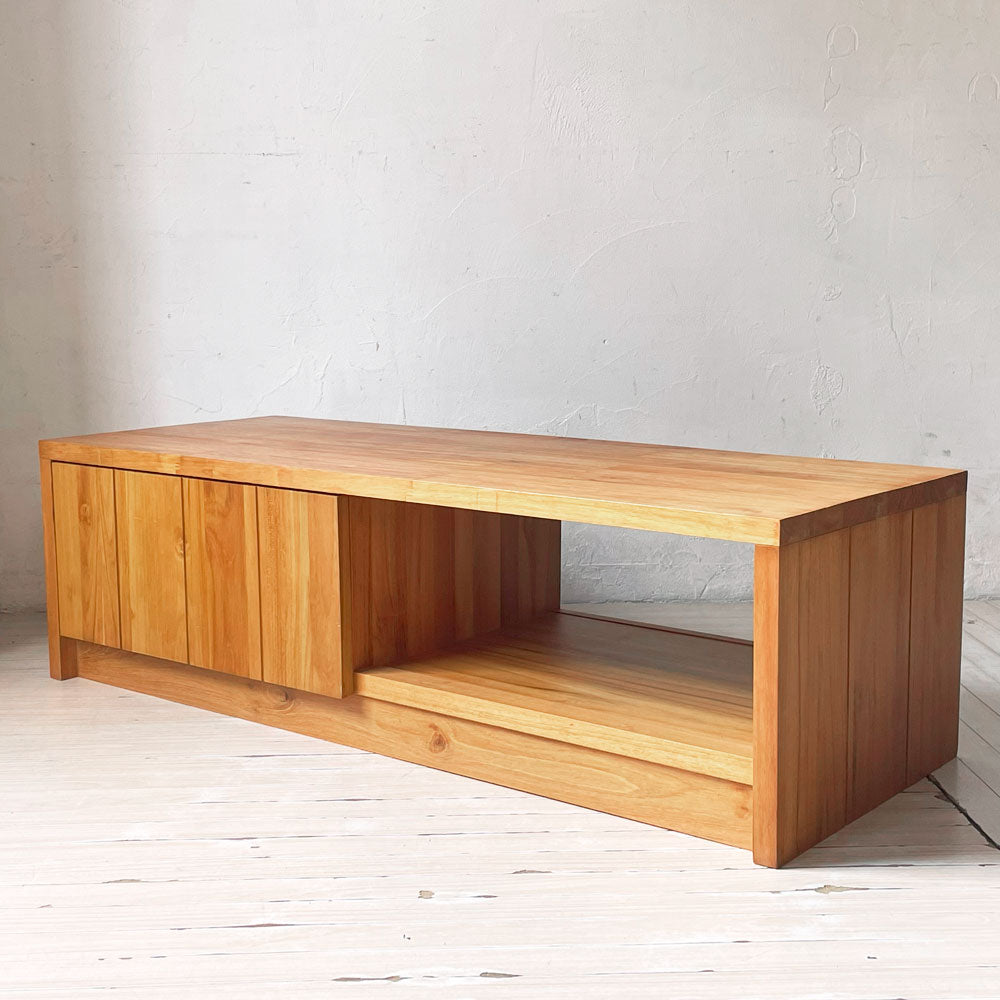 【下北沢店】ウニコ unico ブレス BREATH テレビボード AVボード チーク無垢集成材 W108cm ナチュラルモダン 廃番 希少 買取させていただきました。