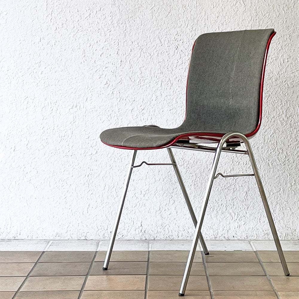  【用賀店】コトブキ KOTOBUKI サイドチェア FRP レッドシェル オリジナルファブリック グレー スタッキングベース High 高サイズ 柳宗理 買取させていただきました。