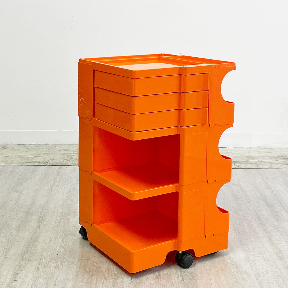 【祖師ヶ谷大蔵店】ビーライン B-LINE ボビーワゴン Boby Wagon 3段3トレイ  オレンジ ジョエ・コロンボ イタリア MoMA 買取させていただきました。