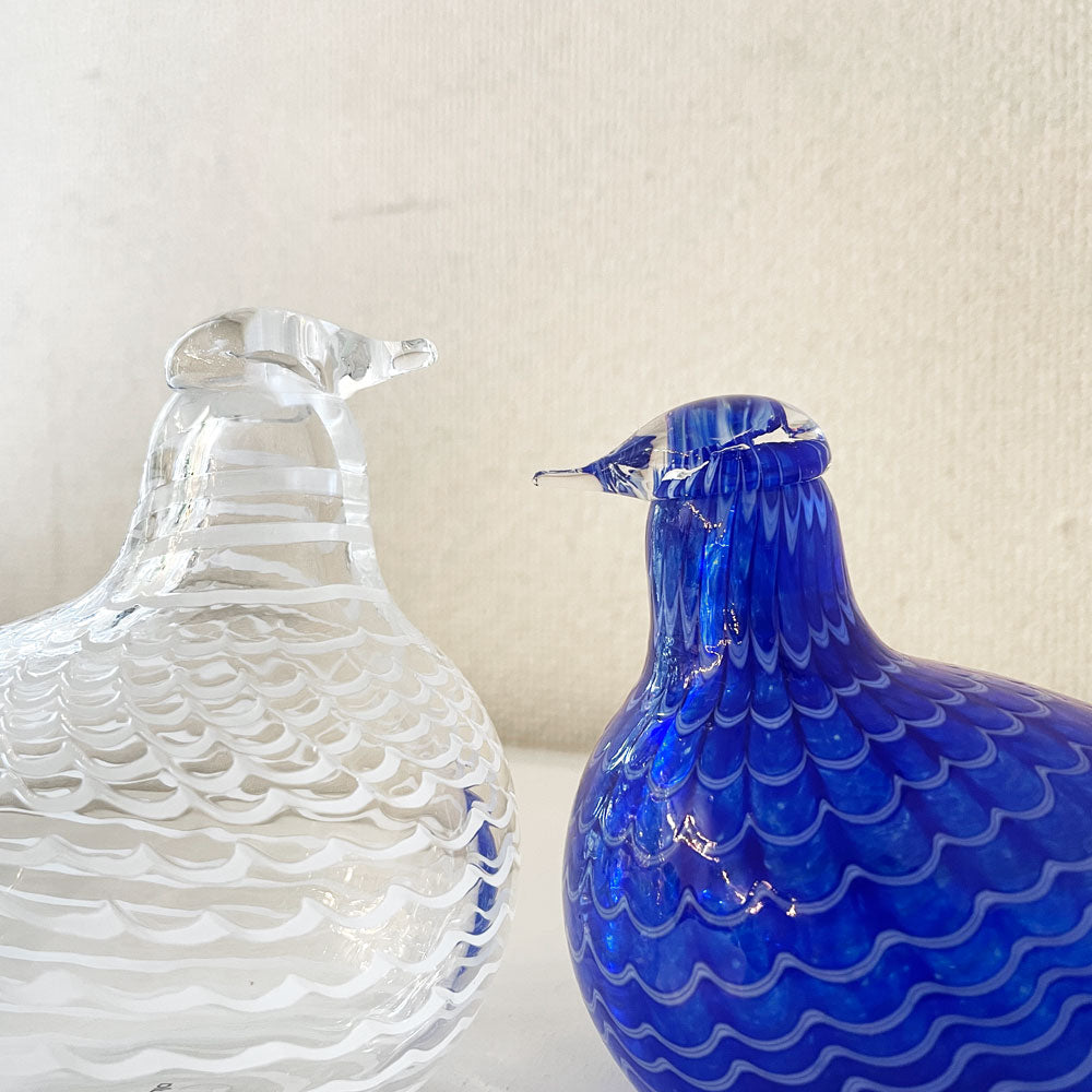 イッタラ iittala バーズバイトイッカ Birds by Toikka ブルーバード Blue Bird ルリコマドリ & メディエータードーブ Mediator Dove ハト オイバ・トイッカ イッタラバード ～ 不完全だって美しい ～