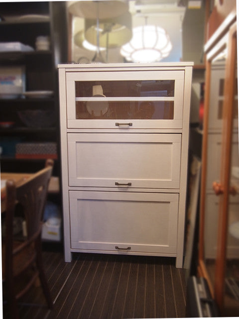 夢みる頃を過ぎても白い家具～MoMo natural"CIELE”3Door Cabinet【買取＆販売＆レンタル】