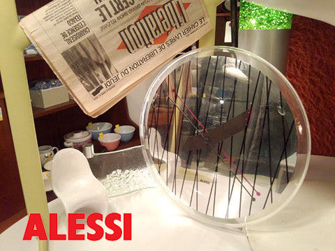 ~壁に掛けるアートギャラリー~ ALESSI / アレッシィ " SOLE " ウォールクロック Rays / 壁掛け時計 Alessandro Mendini【買取＆販売＆レンタル】