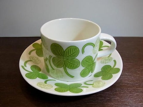 幻のクローバー☆　～　アラビア / ARABIA アピラ / apila カップ＆ソーサー【買取と販売とレンタルのお店】