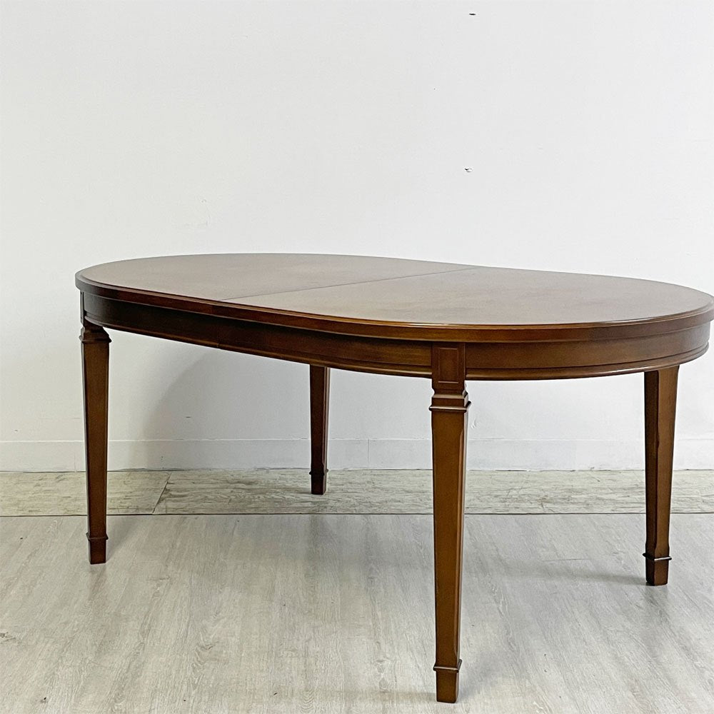 【祖師ヶ谷大蔵店】マルニ木工 maruni 地中海シリーズ エクステンション ダイニングテーブル 伸長式 オーバル型 ヨーロピアンクラシカルスタイル 買取させていただきました。