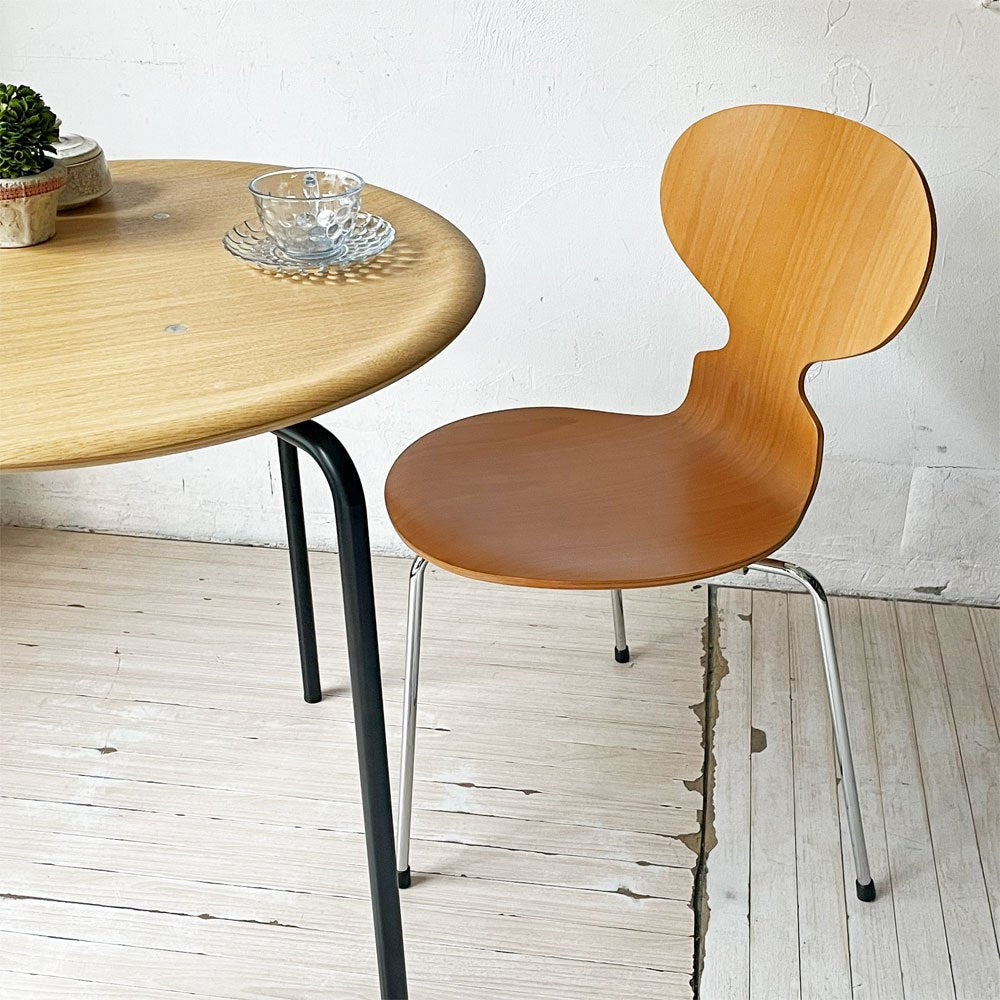 【下北沢店】フリッツハンセン Fritz Hansen アントチェア 4本脚 ビーチ材 ラッカー仕上げ アルネ・ヤコブセン 北欧家具 買取させていただきました。