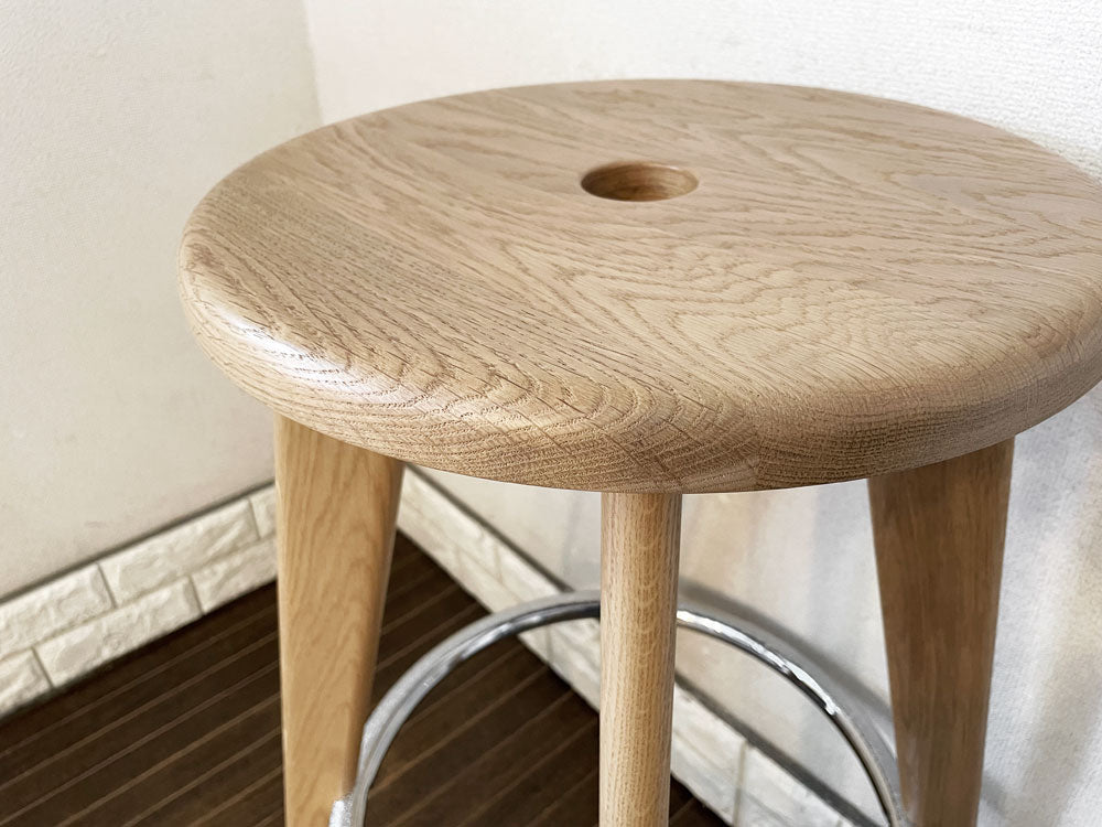 ヴィトラ vitra タブレオウ TABOURET HAUT カウンタースツール ハイスツール ナチュラルオーク ジャン・プルーヴェ Jean Prouve ～安定の高みへ～