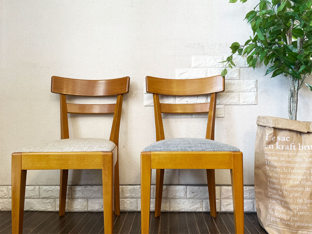 パシフィックファニチャーサービス P.F.S デペンデントハウス ダイニングチェア DH DINING CHAIR ビーチ材 ファブリック座面 ～安らぎが必要だ～