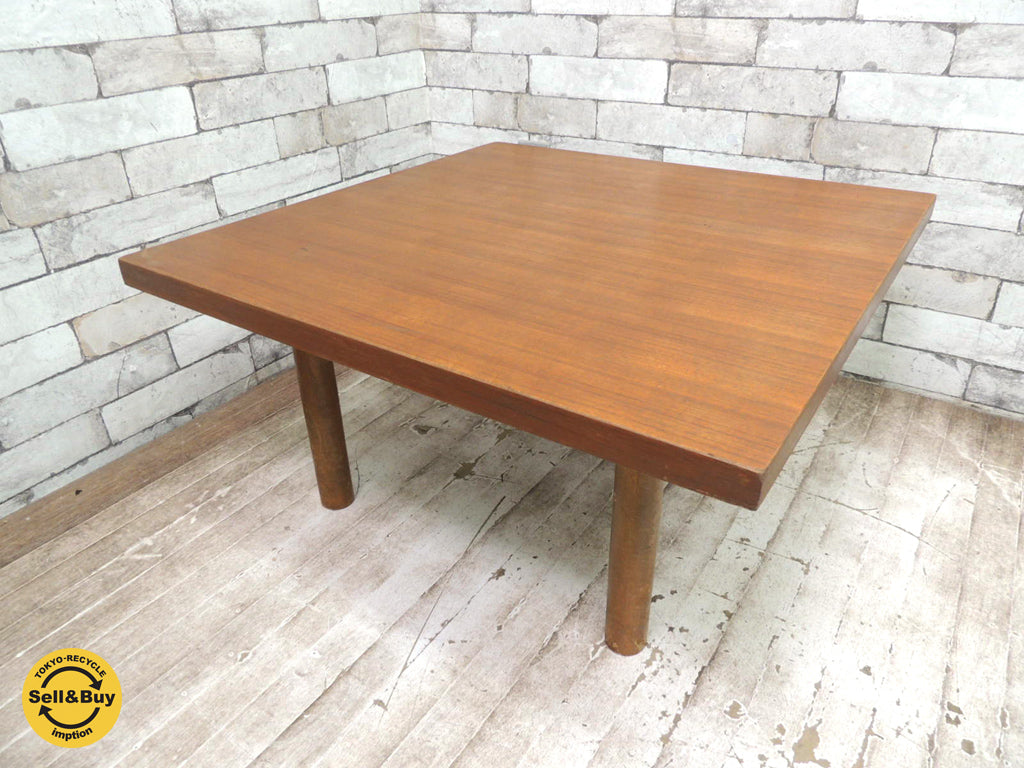 ジャパンビンテージ チーク材 ローテーブル コーヒーテーブル  中古品 買い取りしました。祖師ヶ谷大蔵店 出張買取もお任せ下さい。
