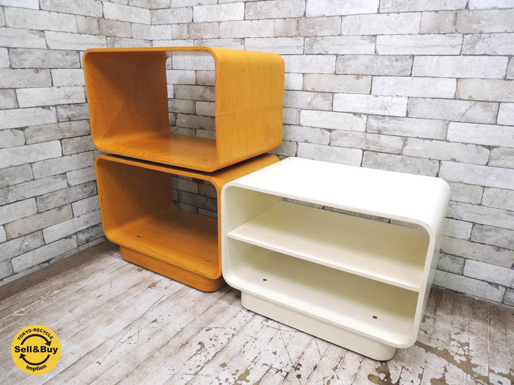 モダニカ MODERNICA セルシステム Cell System ホワイト1セル＆ナチュラル2セル ミッドセンチュリー  中古品 買い取りしました。祖師ヶ谷大蔵店 出張買取もお任せ下さい。