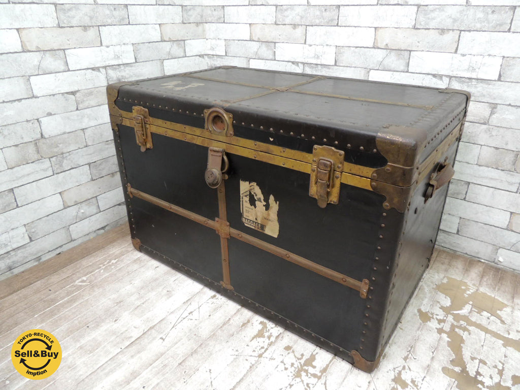 USビンテージ NON BREAKABLE トランク 収納箱 ローテーブルにも　中古品 買い取りしました。祖師谷大蔵店 出張買取もお任せ下さい。