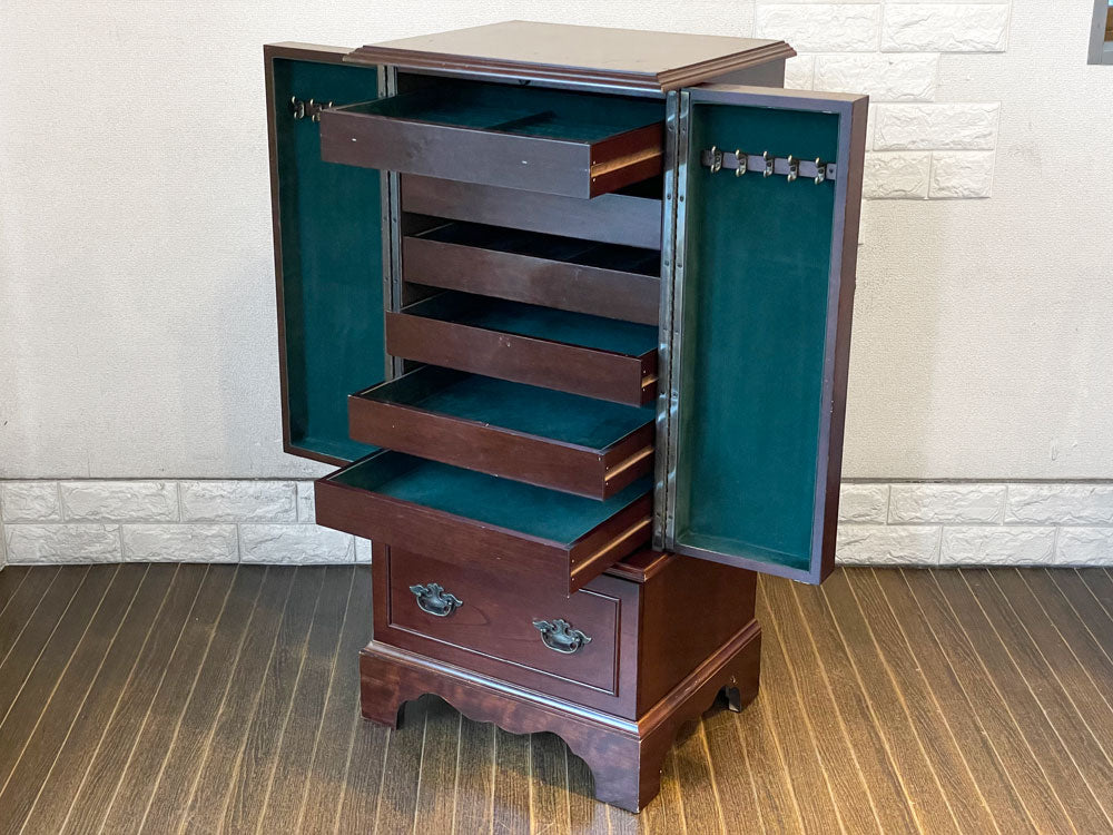 ボンベイカンパニー The Bombay Company ジュエリーキャビネット H96cm アメリカンクラシック  中古品  買い取りしました。
