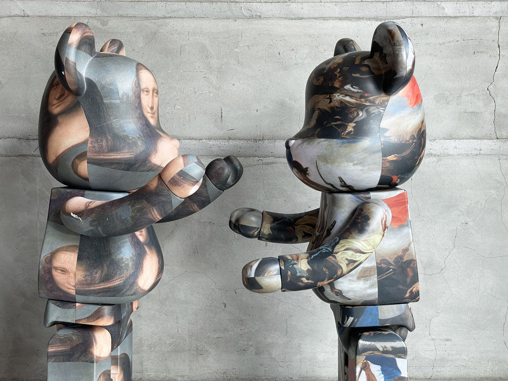 メディコムトイ MEDICOM TOY ルーブル Louvre ×ベアブリック BE@RBRICK モナリザ Mona Lisa ＆ ウジエーヌ・ドラクロワ "Liberty Leading the People" 1000% 中古品 買い取りしました。