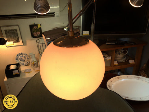 LIMBURG　リンブルグ　PENDANT 真球ガラスグローブ　ペンダントライト ～　優しく照らし出す光は月のあかりのように 【買取と販売とレンタルのお店】