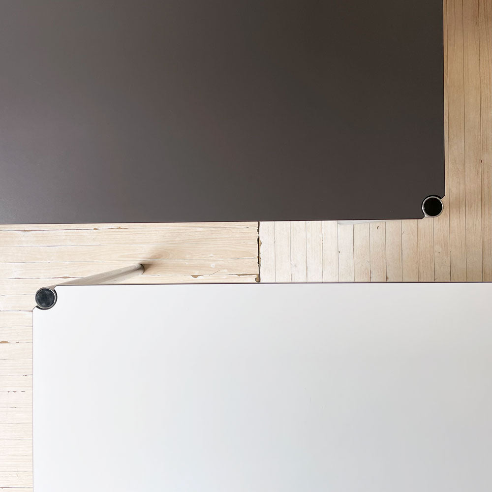 ユーエスエム ハラー USM Haller モジュラーファニチャー ハラーテーブル ワーキングデスク スイス～合わせ上手～