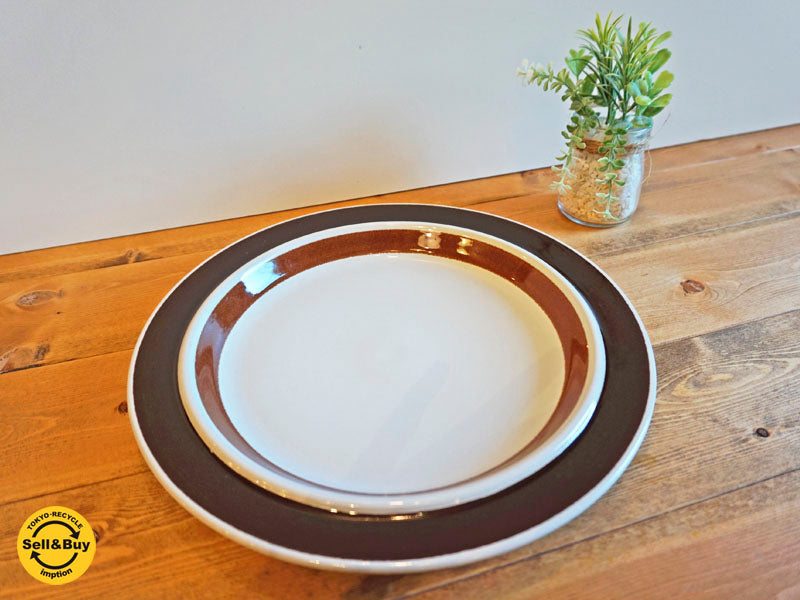 アラビア ARABIA ロスマリン Rosmarin プレート 26cm ビンテージ × 4枚 中古品 買い取りしました。祖師ヶ谷大蔵店 出張買取もお任せ下さい。