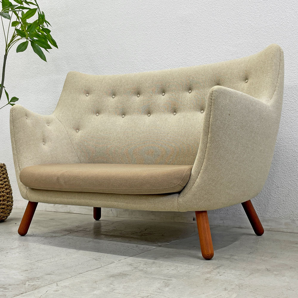 ワンコレクション Onecollection ハウス・オブ・フィンユール House of Finn Juhl ポエトソファ POET SOFA 2シーターソファ 北欧 デンマーク 参考価格約1,500,000円～芸術品ともいえる彫刻のようなソファ～