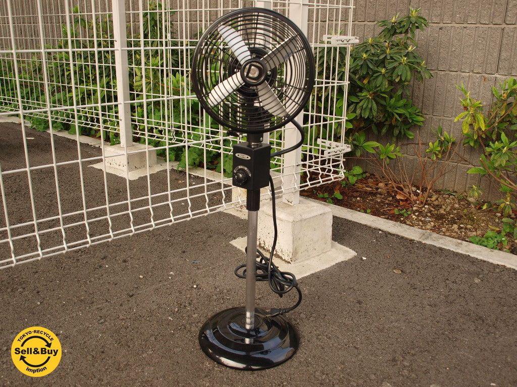 ダルトン Dulton メタル リビング ファン Living Fan 扇風機 ブラック 廃番 ★ 買い取りしました。下北沢店 出張買取もお任せ下さい。