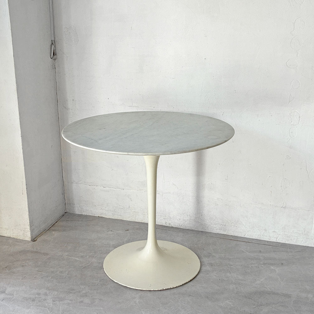 【下北沢店】 ノル Knoll チューリップ ラウンドテーブル ダイニングテーブル 大理石天板 エーロ・サーリネン Eero Saarinen ミッドセンチュリーデザイン ノール 買取させていただきました。