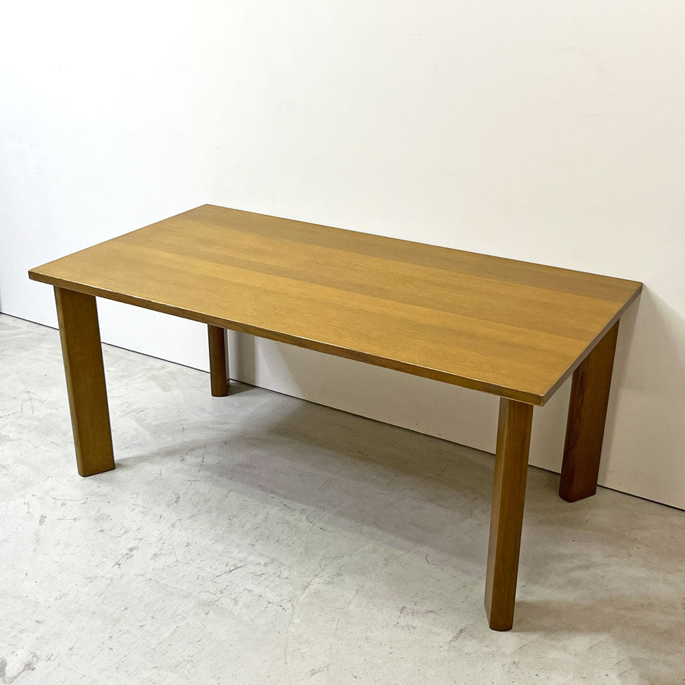 【祖師ヶ谷大蔵店】飛騨産業 HIDA LF327WP ダイニングテーブル オーク材 無垢材 キツツキマーク w160cm 日本製 国産家具 買取させていただきました。