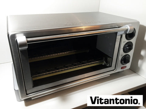 ビタントニオ Vitantonio オーブントースター シルバー 未使用品 ～ キッチンもオシャレな空間に！ステンレス製のスタイリッシュなオーブントースター。 【買取と販売とレンタルのお店】